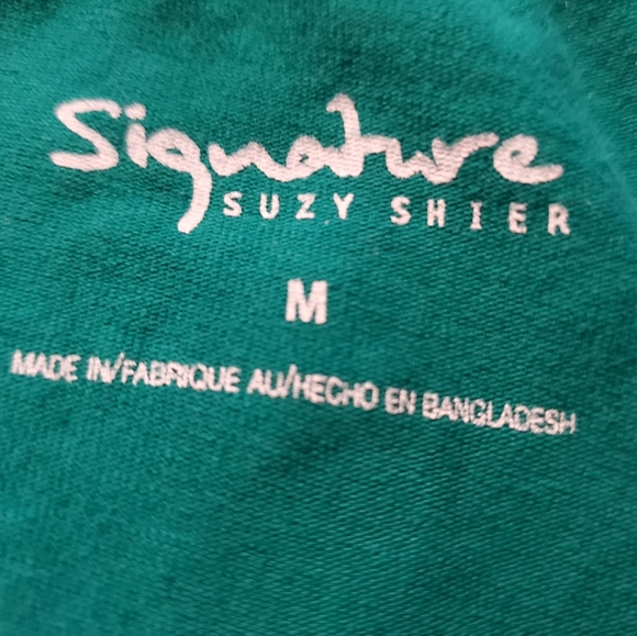 Suzy Shier Signature Green Halter Top - Size M - Picture 6 of 7